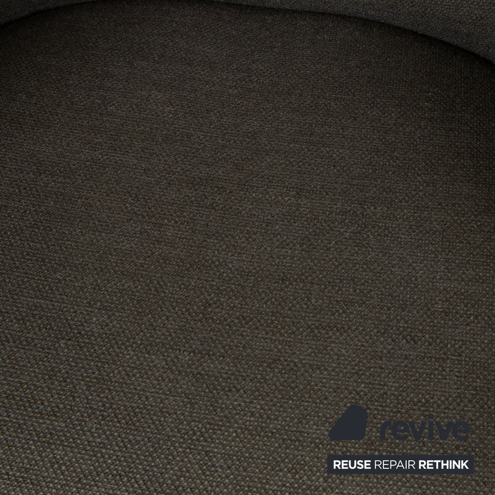 Set of 4 Wendelbo Sepal chairs, fabric: wool, Kvadrat Fiord grey, frame: steel, black, Luca Nichetto