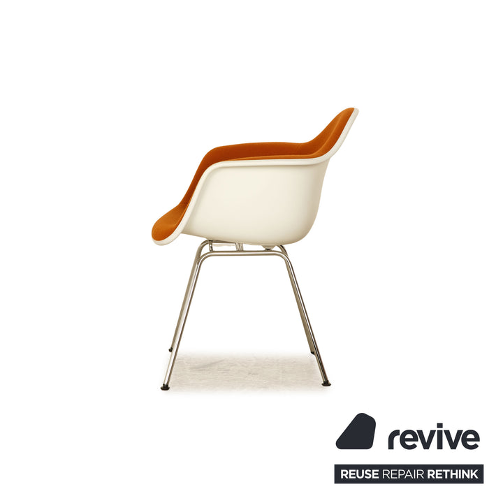 8er Garnitur Vitra Eames Plastic Armchair Kunststoff Orange
