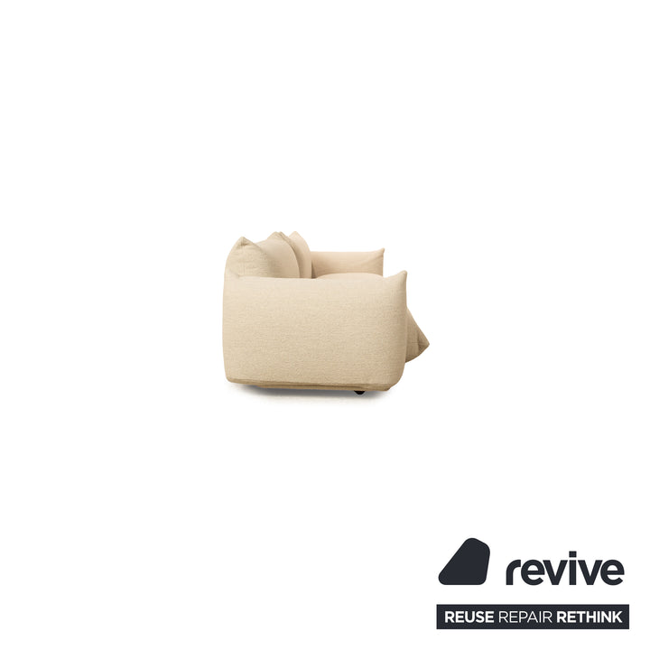 Canapé 4 places en tissu Arflex Marenco beige