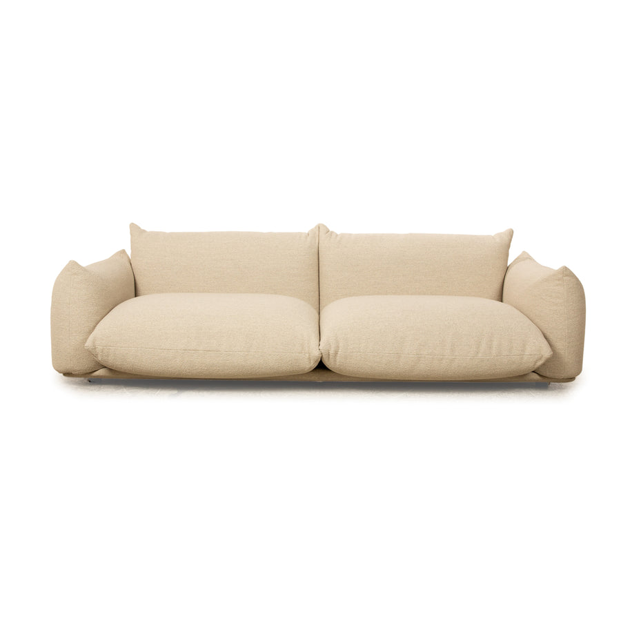 Canapé 4 places en tissu Arflex Marenco beige