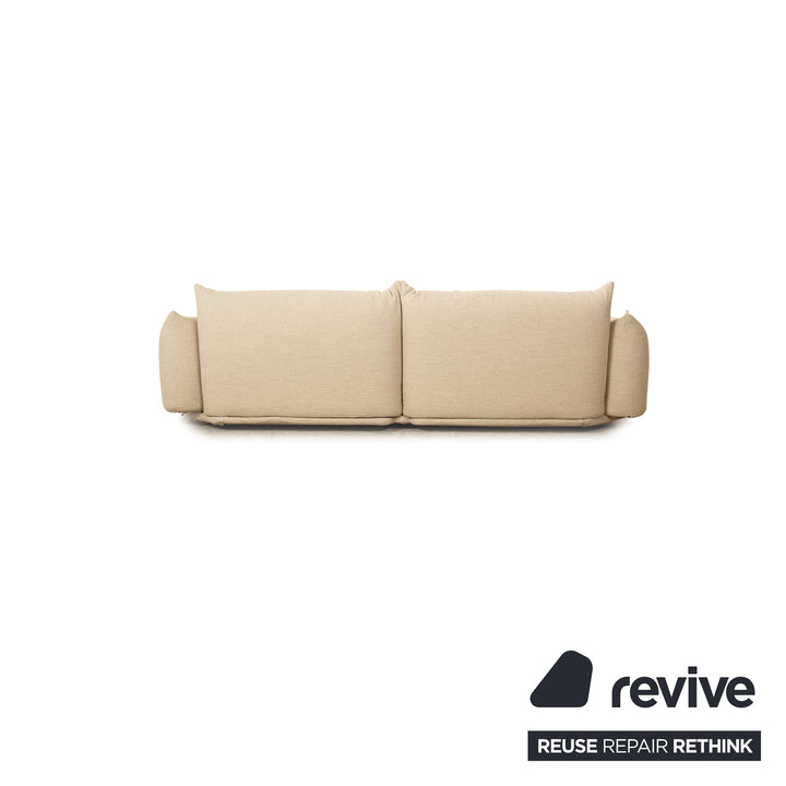 Canapé 4 places en tissu Arflex Marenco beige