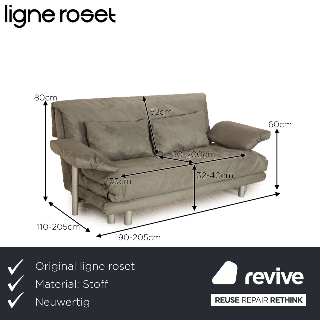Aufbereitung - Marion Kaminski-Wiesel - ligne roset Multy Stoff Dreisitzer