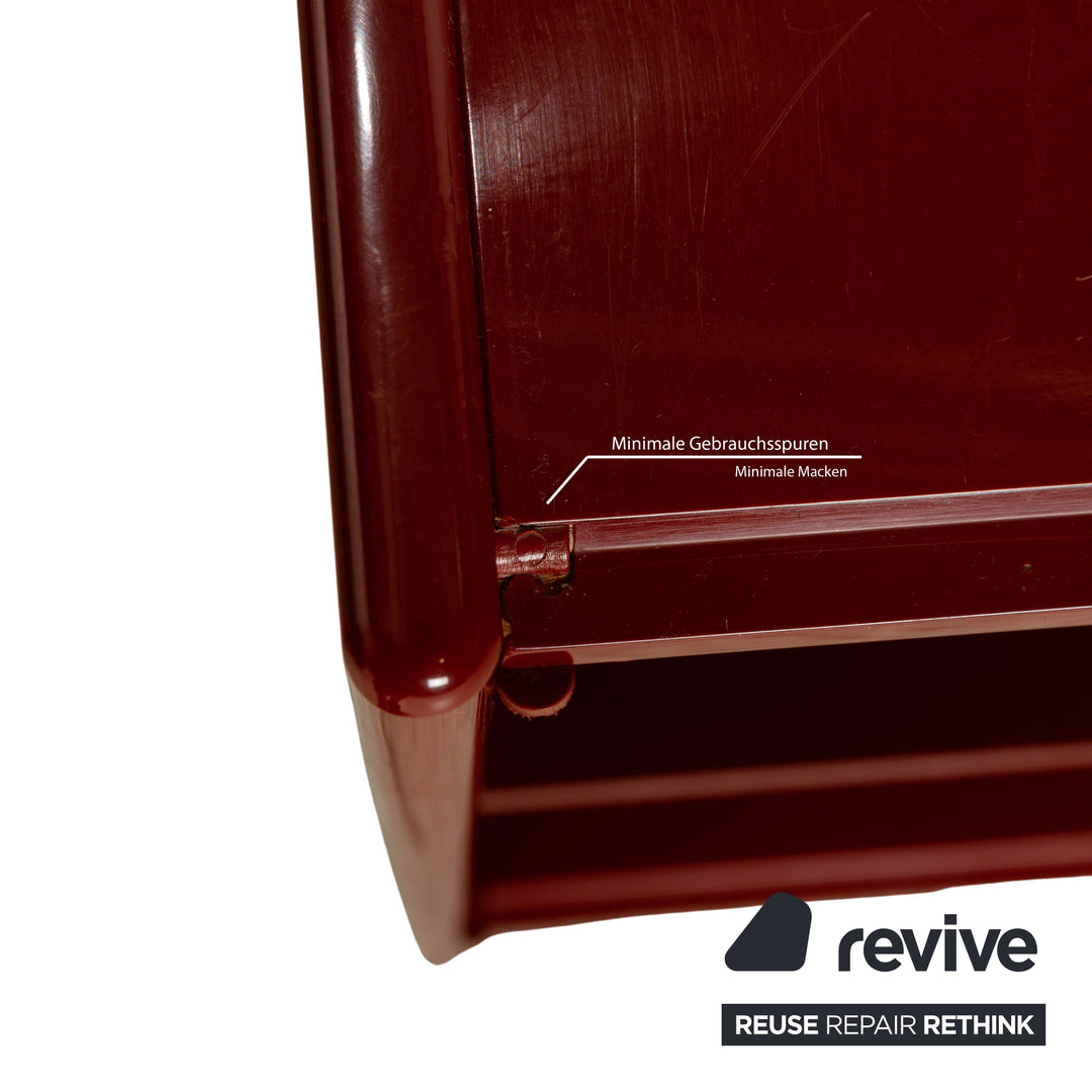 B&B Italia Olinto Holz Sideboard Rot