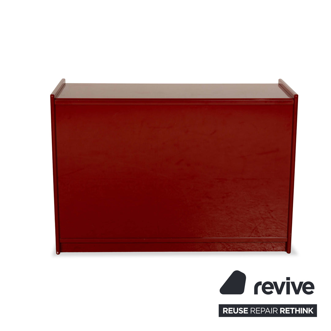 B&B Italia Olinto Holz Sideboard Rot