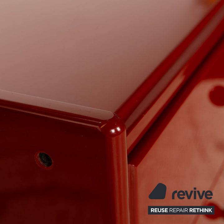 Buffet en bois rouge Olinto de B&amp;B Italia