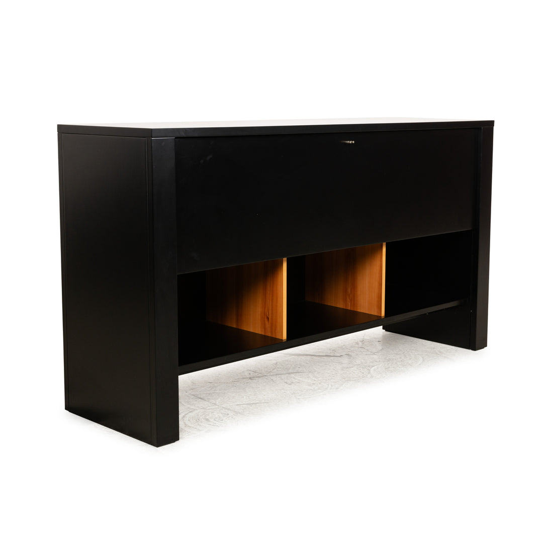 Bernini Holz Sideboard Schwarz