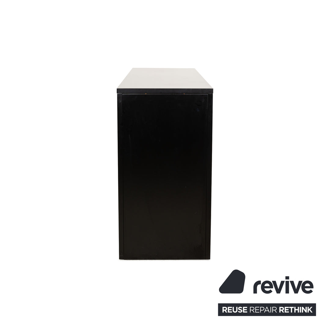 Bernini Holz Sideboard Schwarz