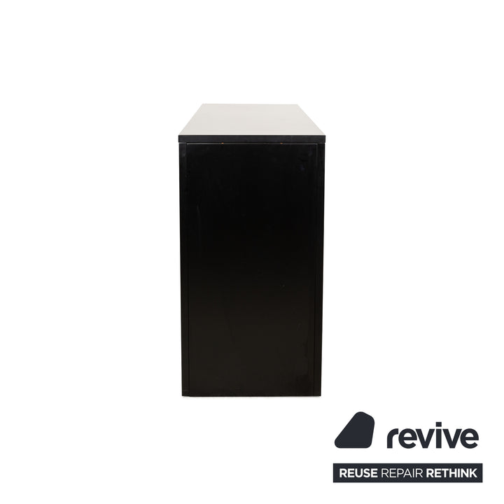 Bernini Holz Sideboard Schwarz