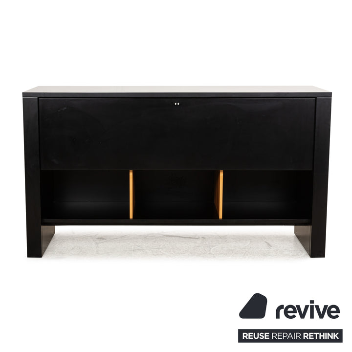 Bernini Holz Sideboard Schwarz
