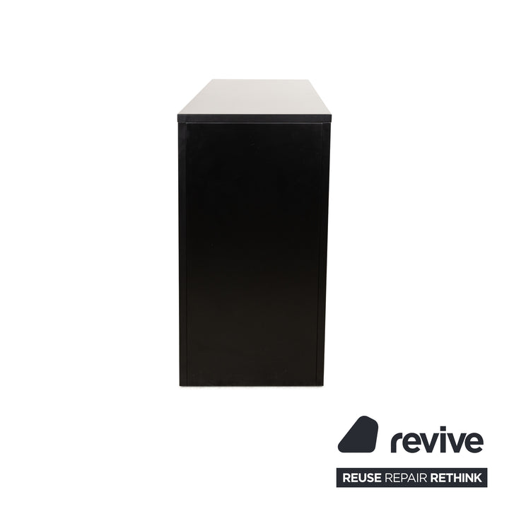 Bernini Holz Sideboard Schwarz
