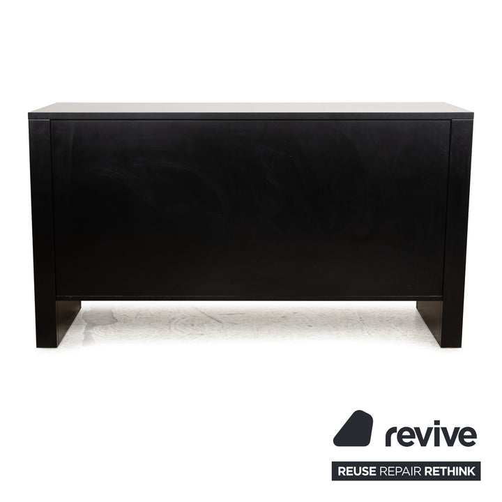 Bernini Holz Sideboard Schwarz