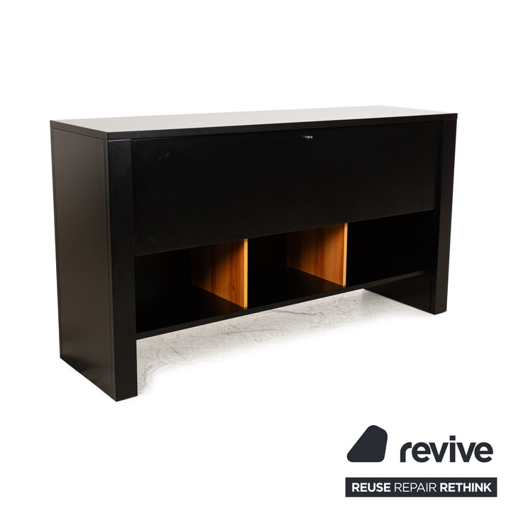 Bernini Holz Sideboard Schwarz