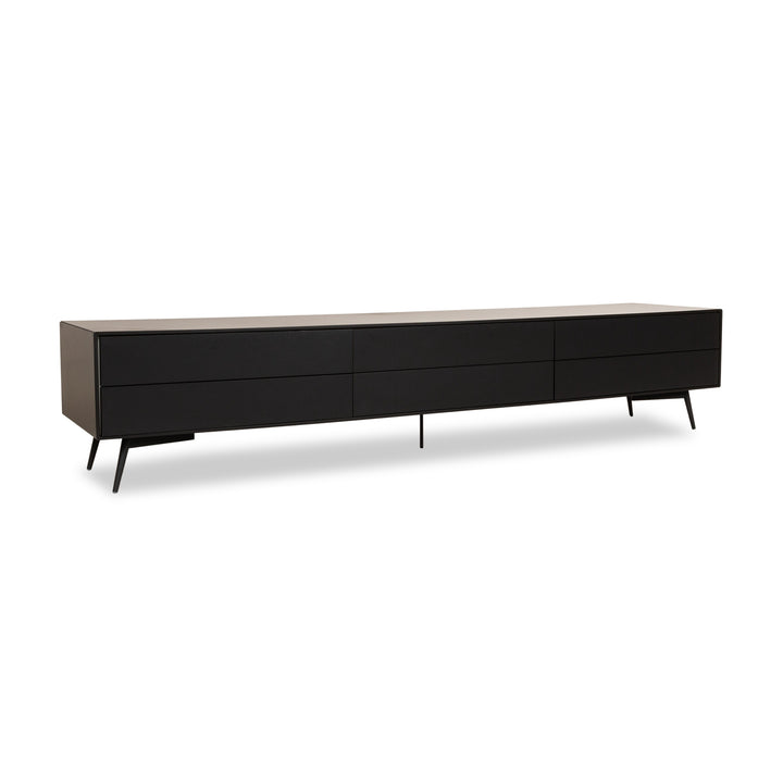 BoConcept Fermo Buffet en Bois Noir Gris Meuble TV