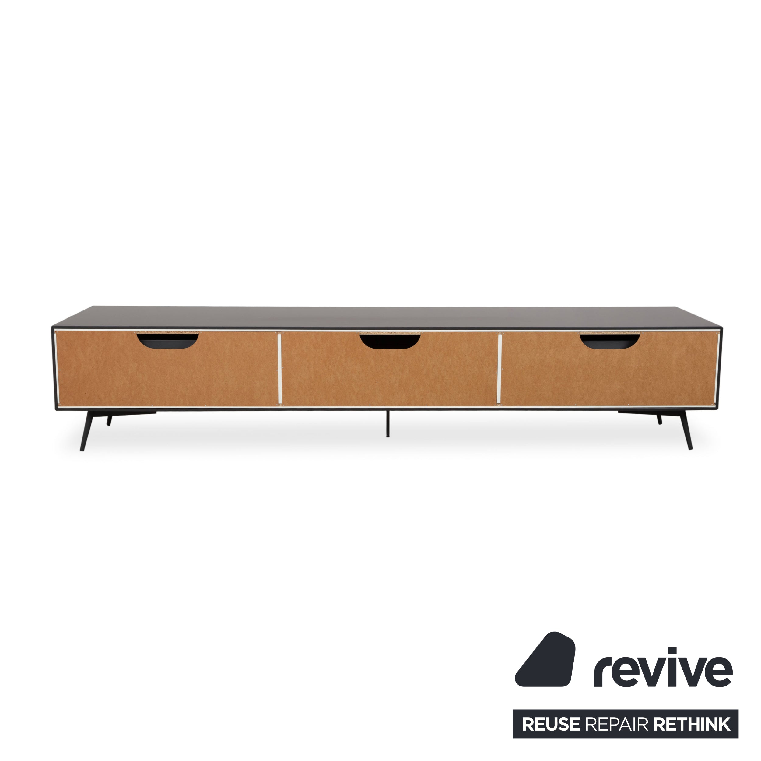 BoConcept Fermo Buffet bois gris foncé anthracite