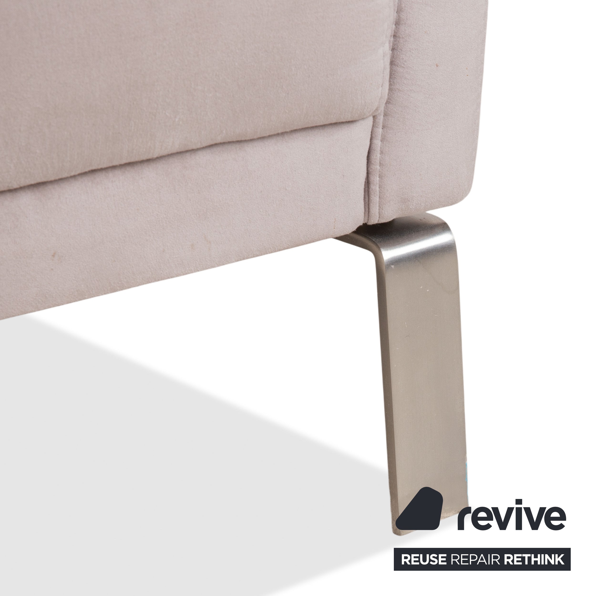 BoConcept Fly 2x fauteuil en tissu crème beige canapé