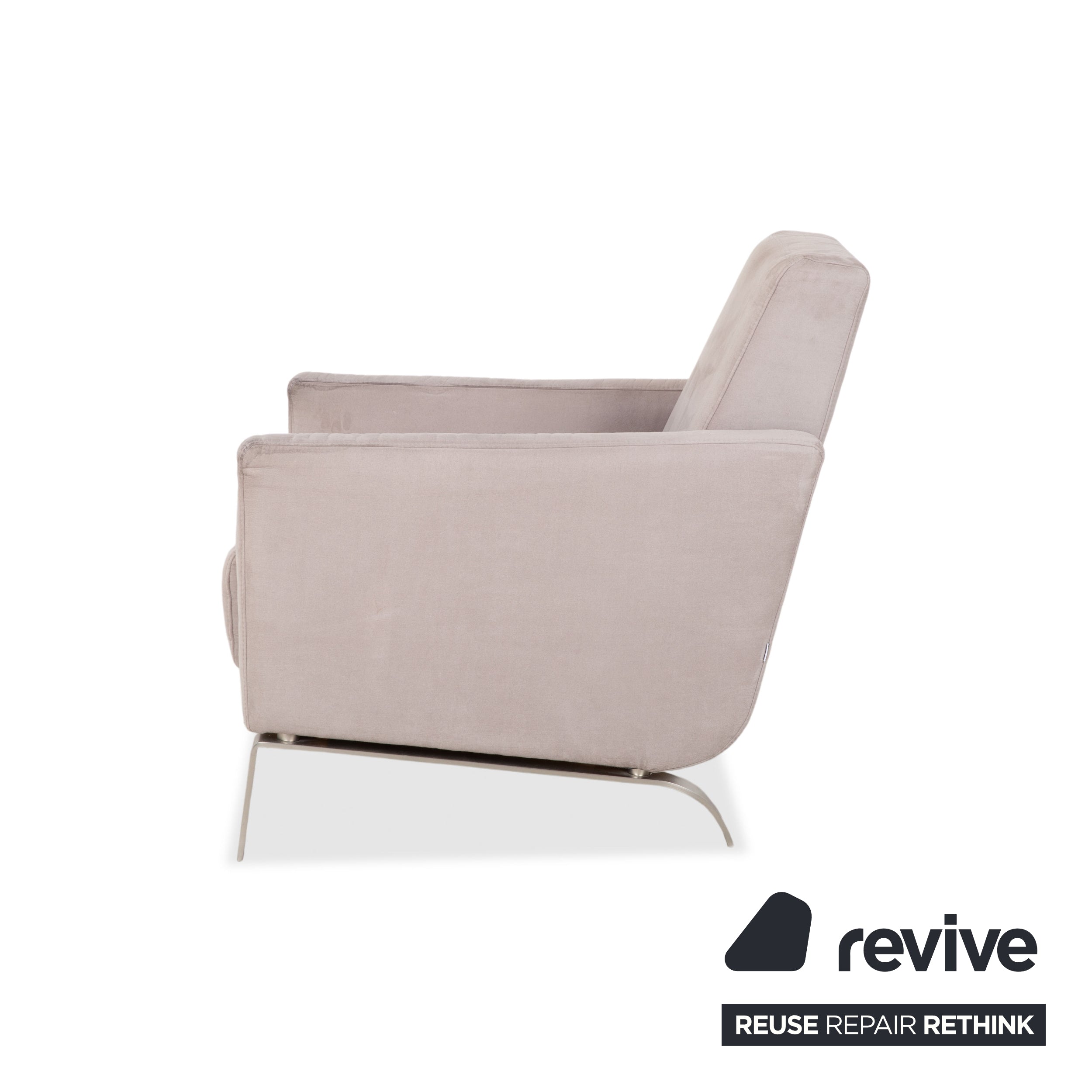 BoConcept Fly Fauteuil en tissu crème beige canapé