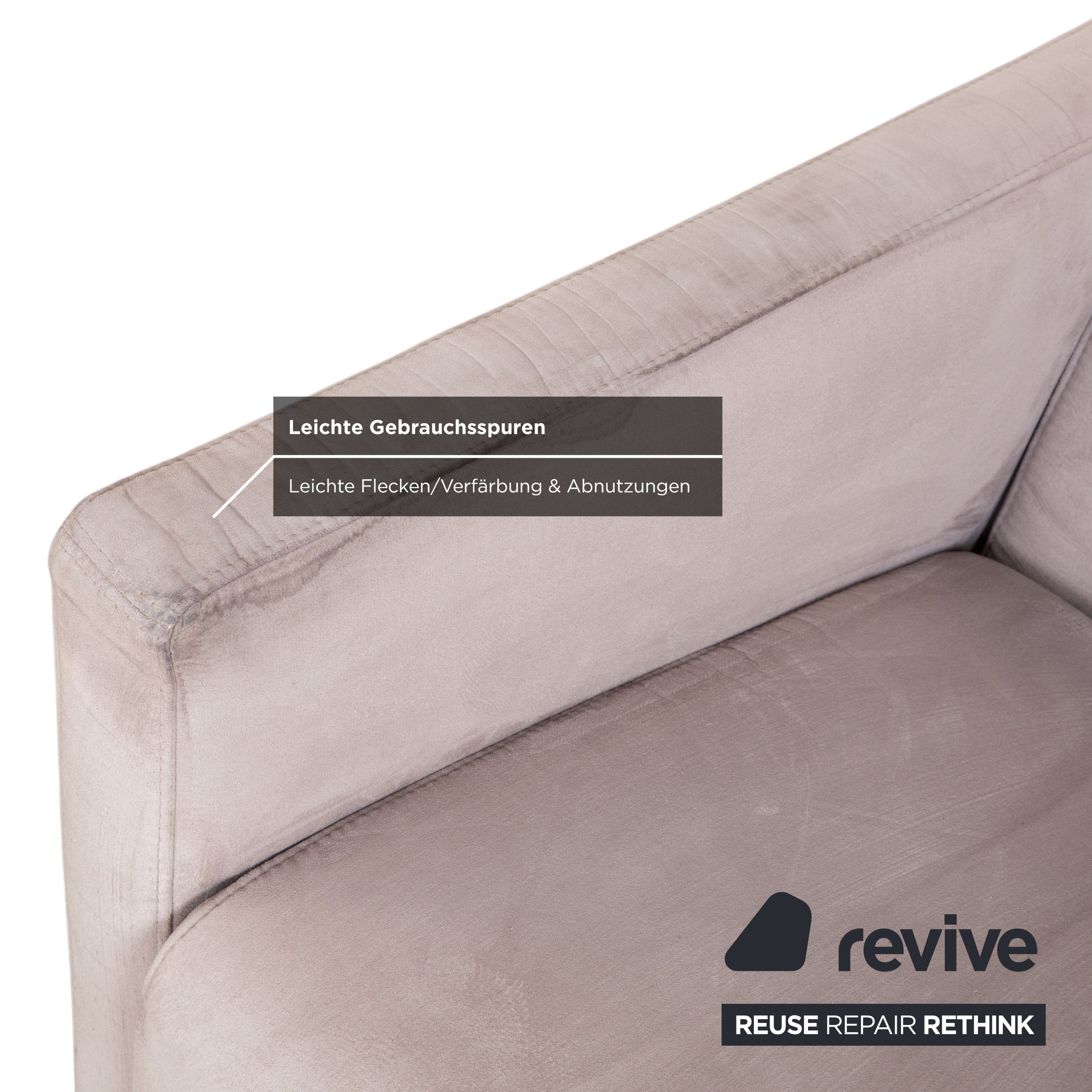 BoConcept Fly Fauteuil en tissu crème beige canapé