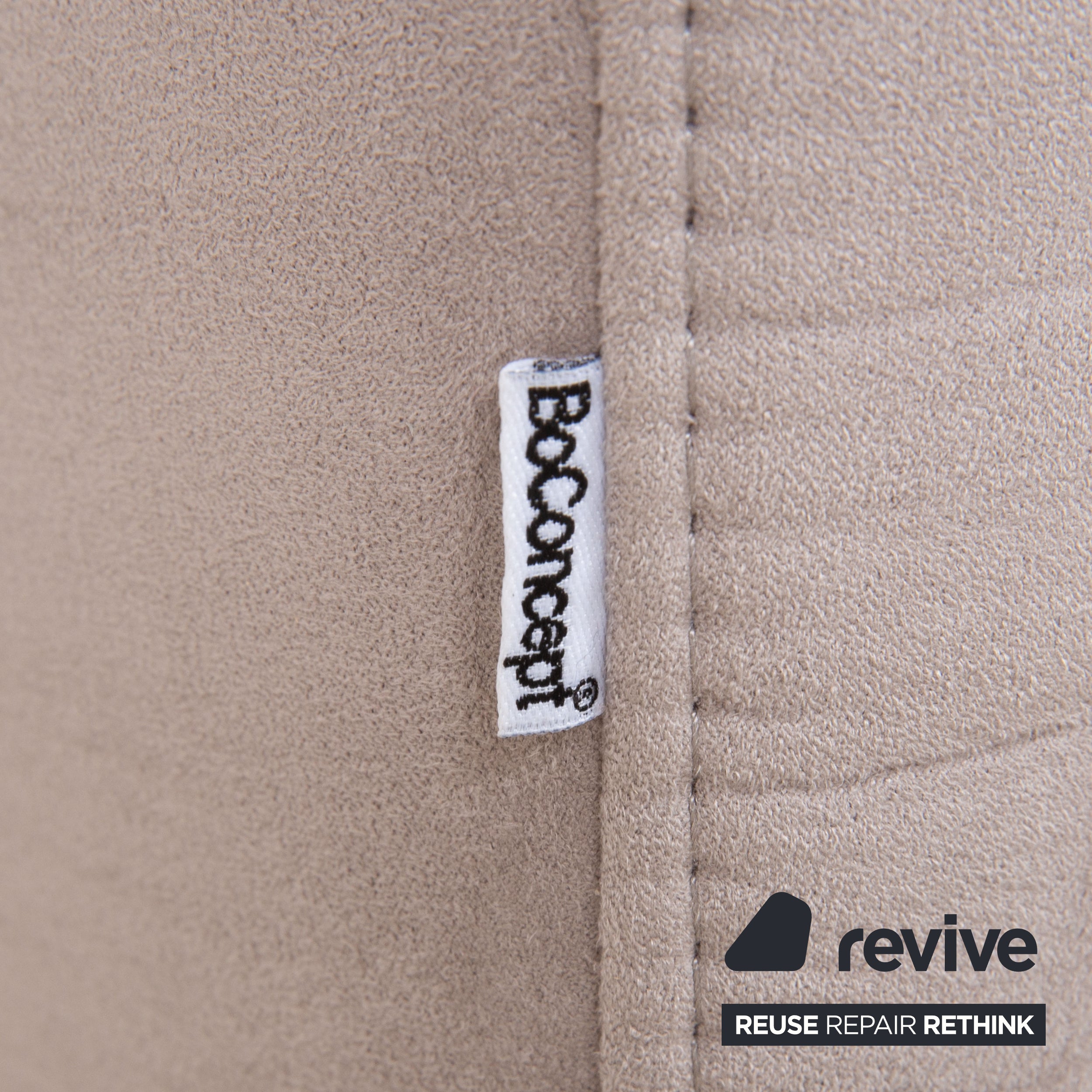 BoConcept Fly Fauteuil en tissu crème beige canapé