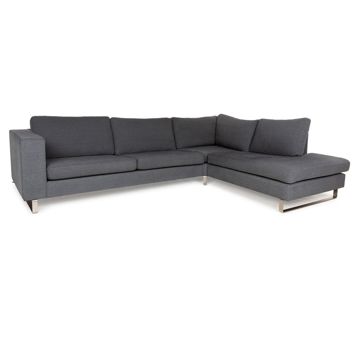 BoConcept Indivi Stoff Ecksofa Grau Sofa Couch