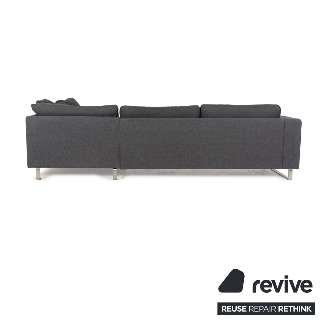 BoConcept Indivi Stoff Ecksofa Grau Sofa Couch