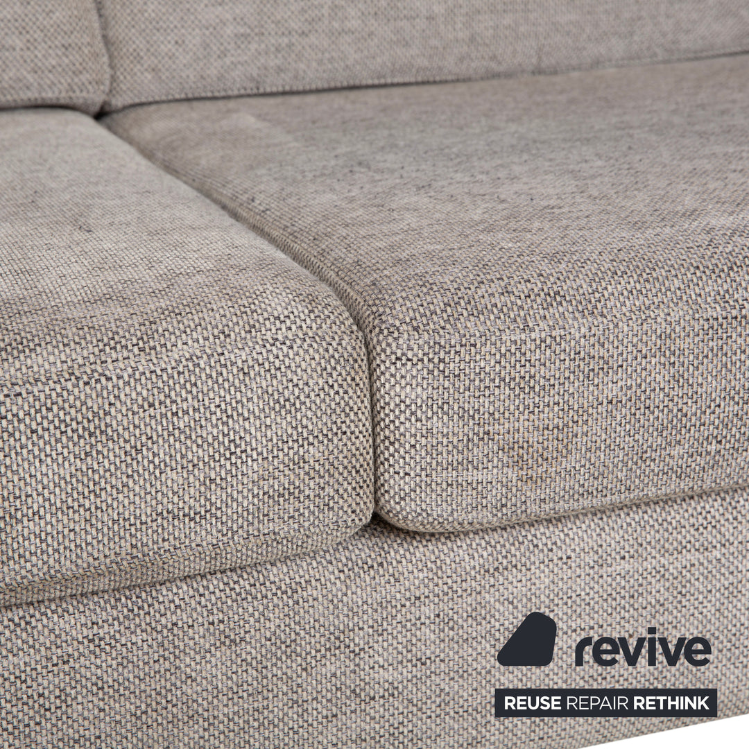 BoConcept Indivi Fabric Two-Seater Grey Sofa Couch