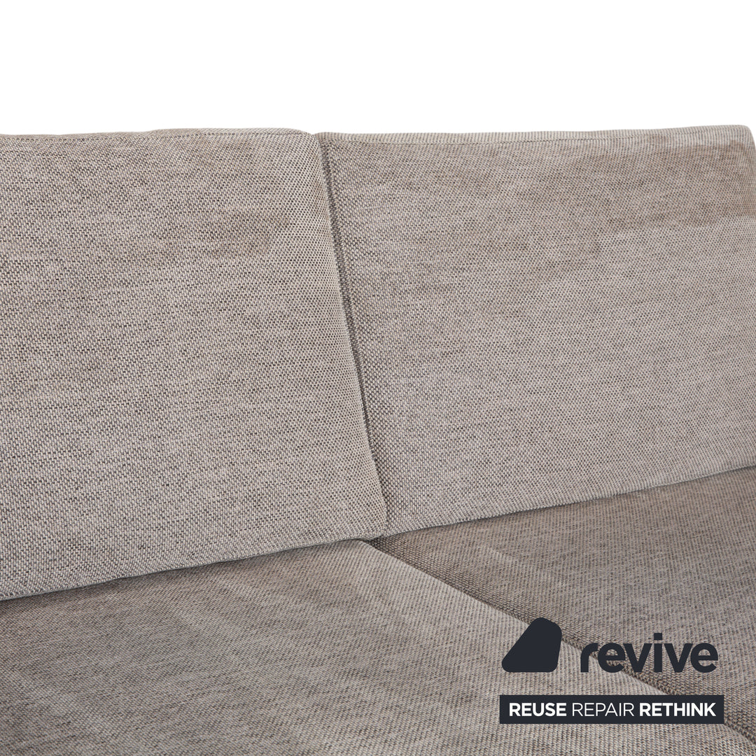 BoConcept Indivi Fabric Two-Seater Grey Sofa Couch