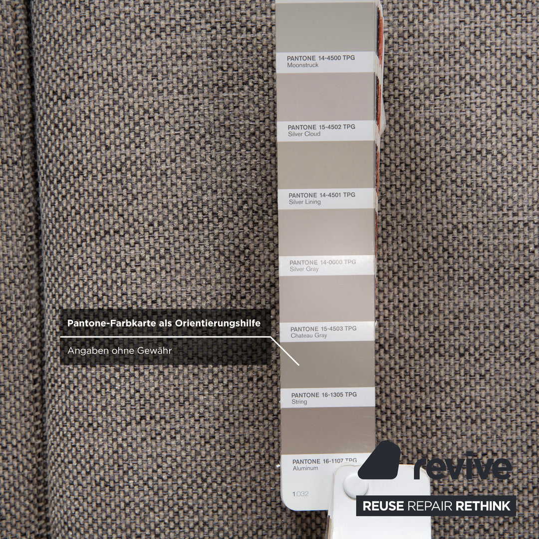 BoConcept Indivi Fabric Two-Seater Grey Sofa Couch