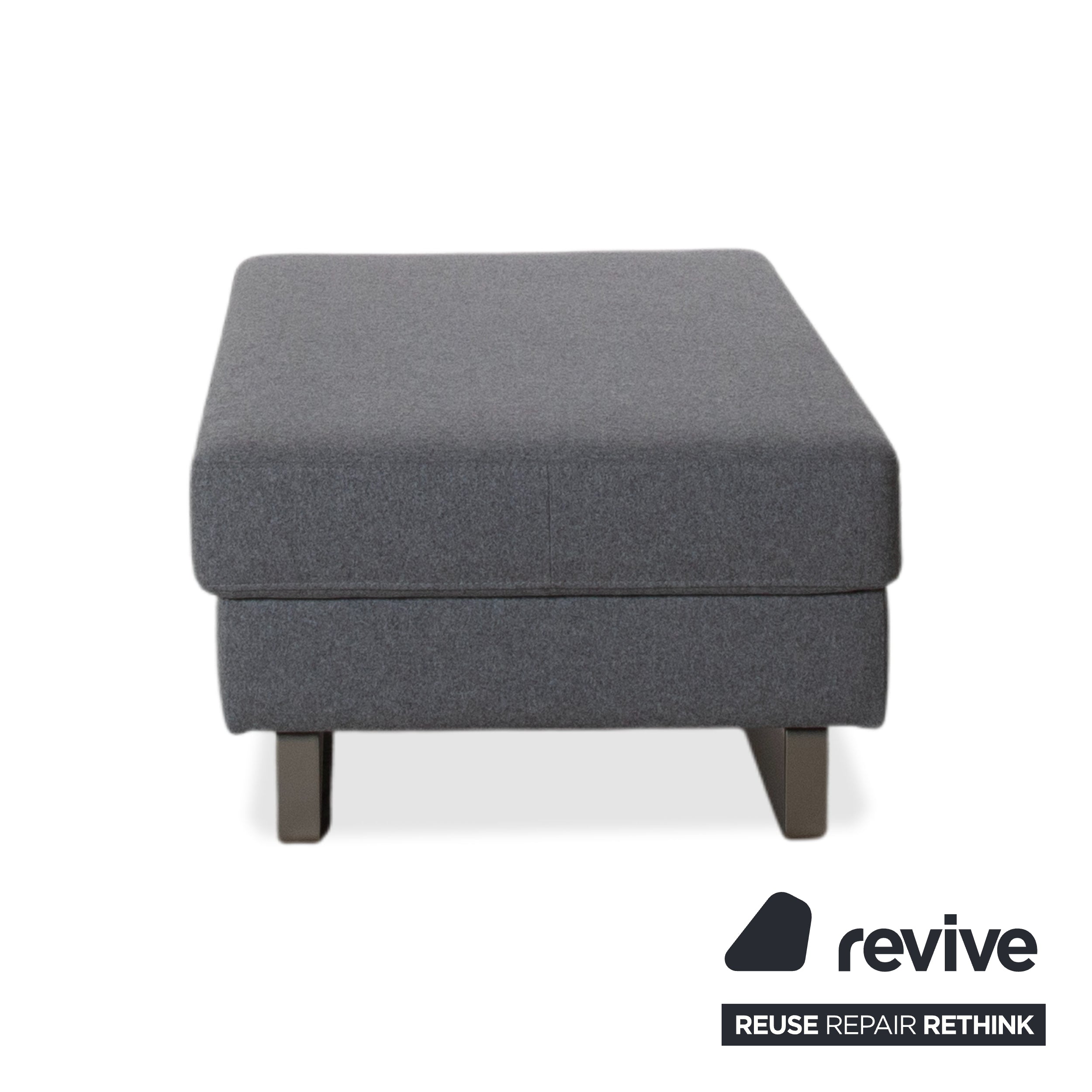 BoConcept Individi Tissu Gris Pouf