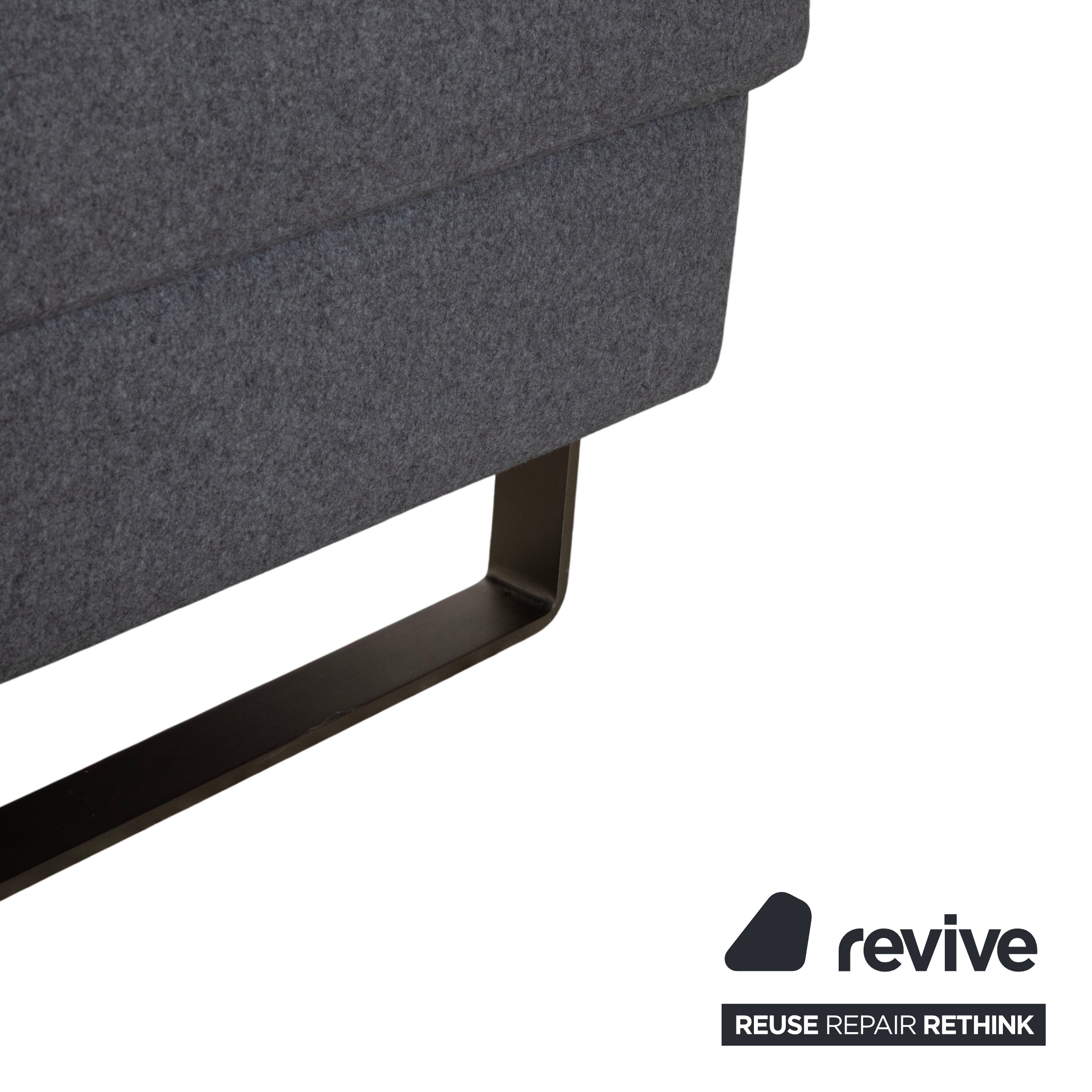 BoConcept Individi Tissu Gris Pouf