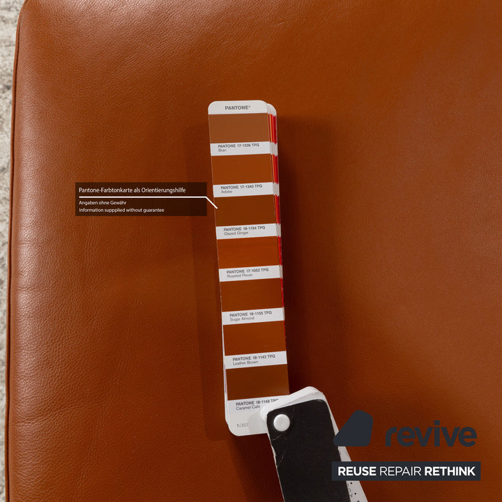 BoConcept Istra Leather Corner Sofa Brown Sofa Couch