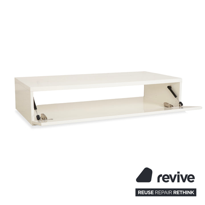 BoConcept Lugano buffet en bois blanc crème