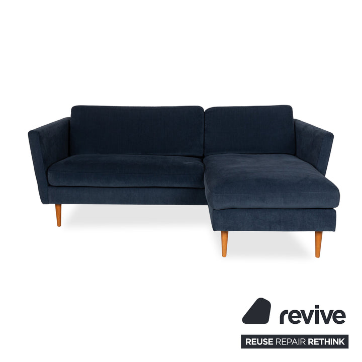 BoConcept Osaka Canapé d'angle en tissu bleu foncé Récamiere Canapé droit
