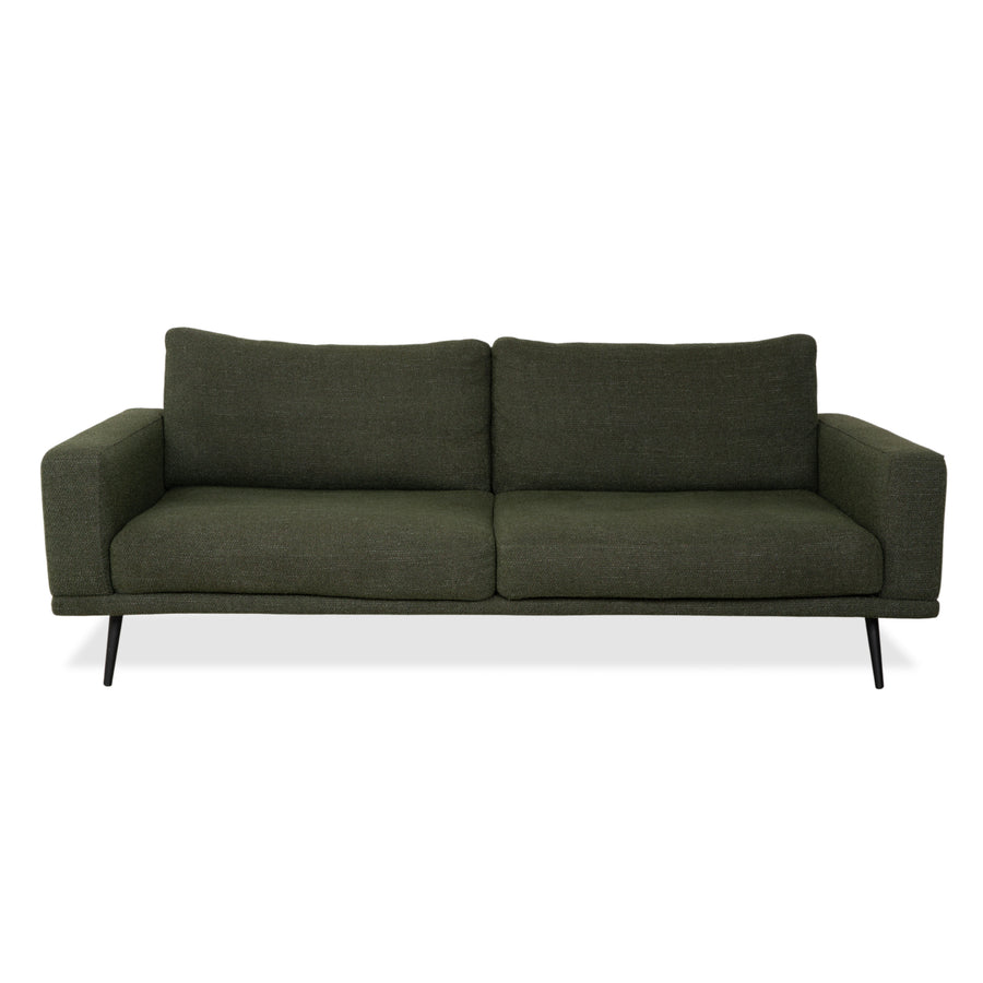BoConcept Stoff Dreisitzer Grün Sofa Couch