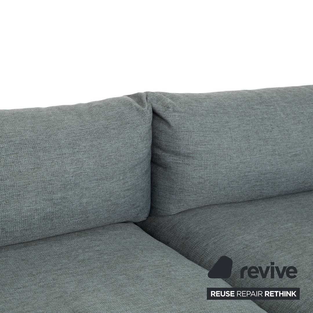 Bolia Lomi fabric four-seater grey blue green sofa couch