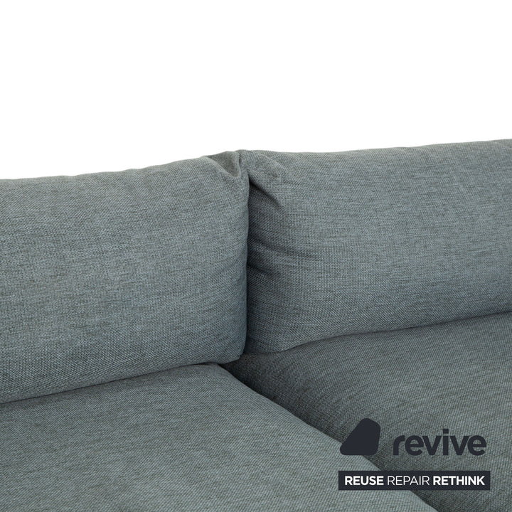 Bolia Lomi fabric four-seater grey blue green sofa couch