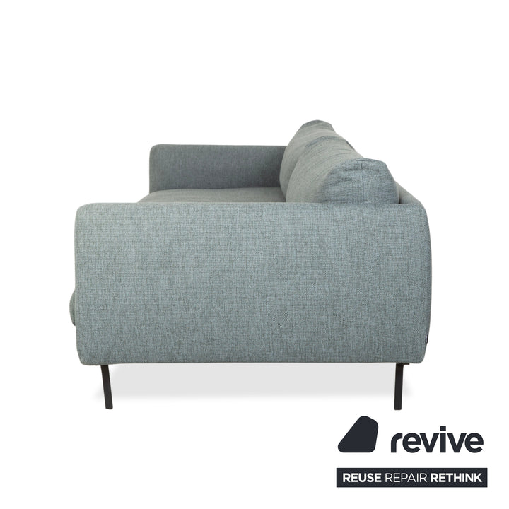 Bolia Lomi fabric four-seater grey blue green sofa couch