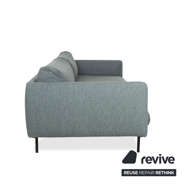 Bolia Lomi fabric four-seater grey blue green sofa couch