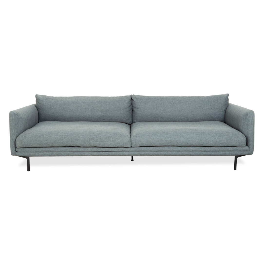 Bolia Lomi fabric four-seater grey blue green sofa couch