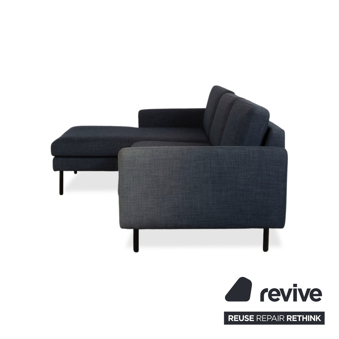 Bolia Scandinavia Stoff Ecksofa Blau Sofa Couch