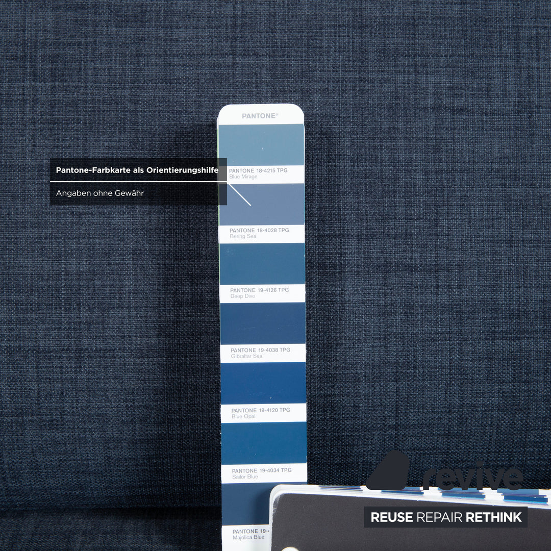 Bolia Scandinavia Stoff Ecksofa Blau Sofa Couch