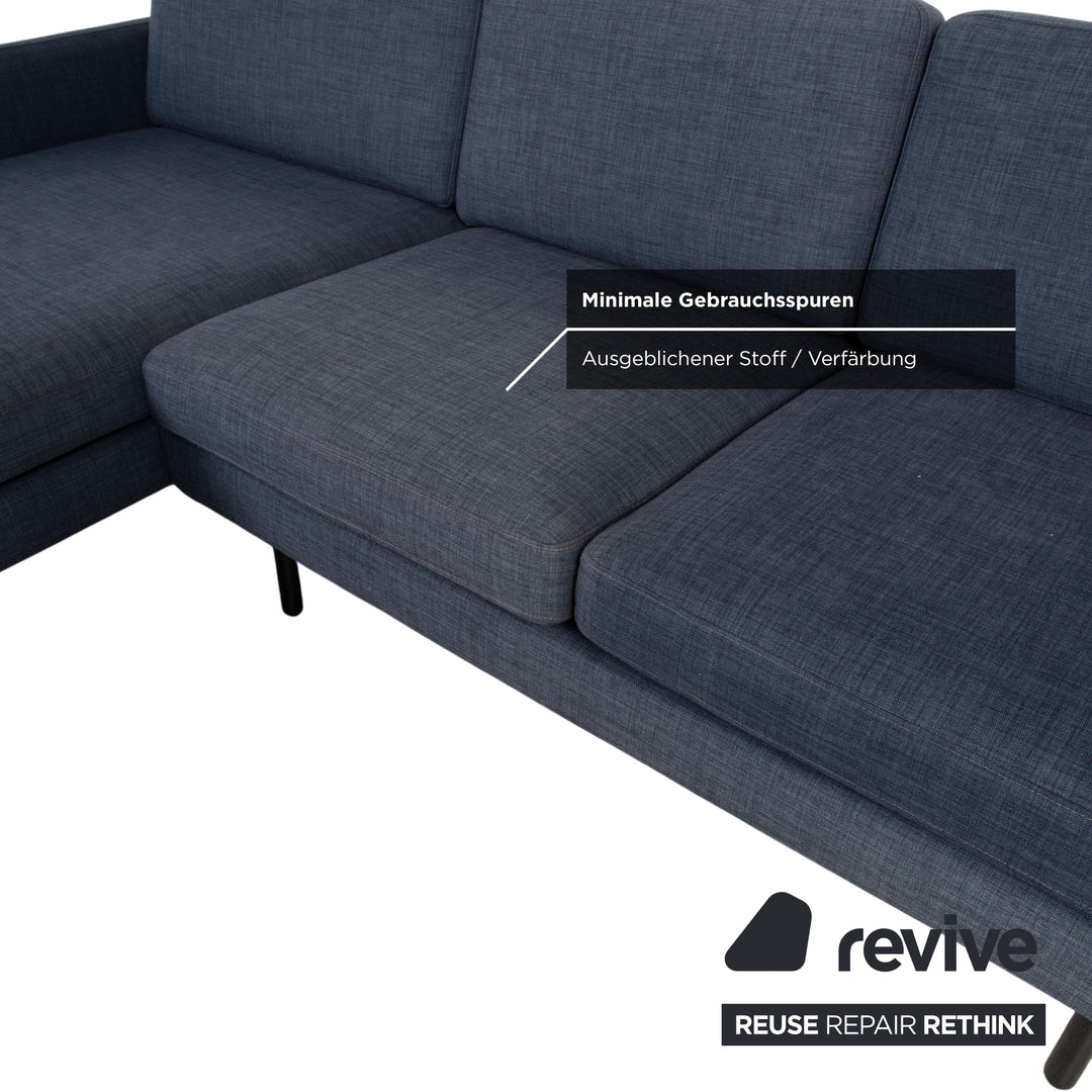 Bolia Scandinavia Stoff Ecksofa Blau Sofa Couch