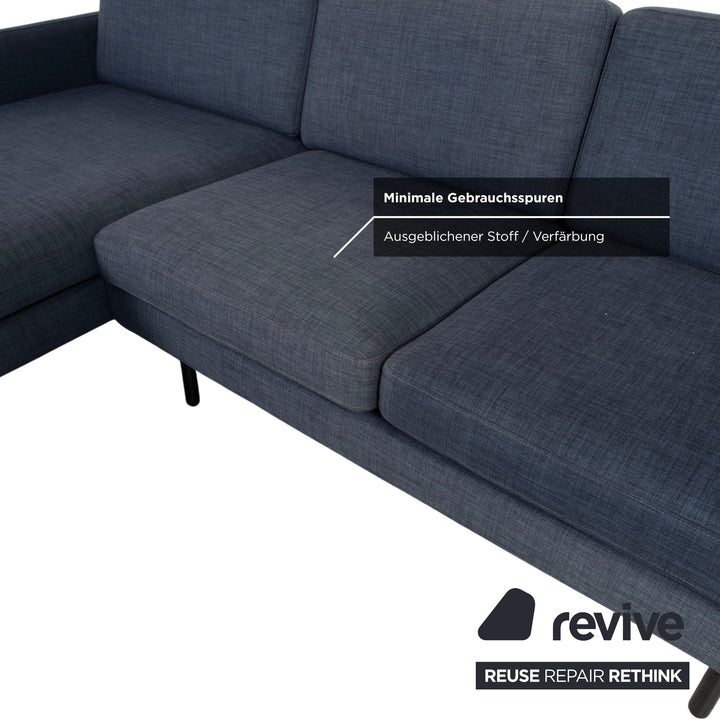 Bolia Scandinavia Stoff Ecksofa Blau Sofa Couch