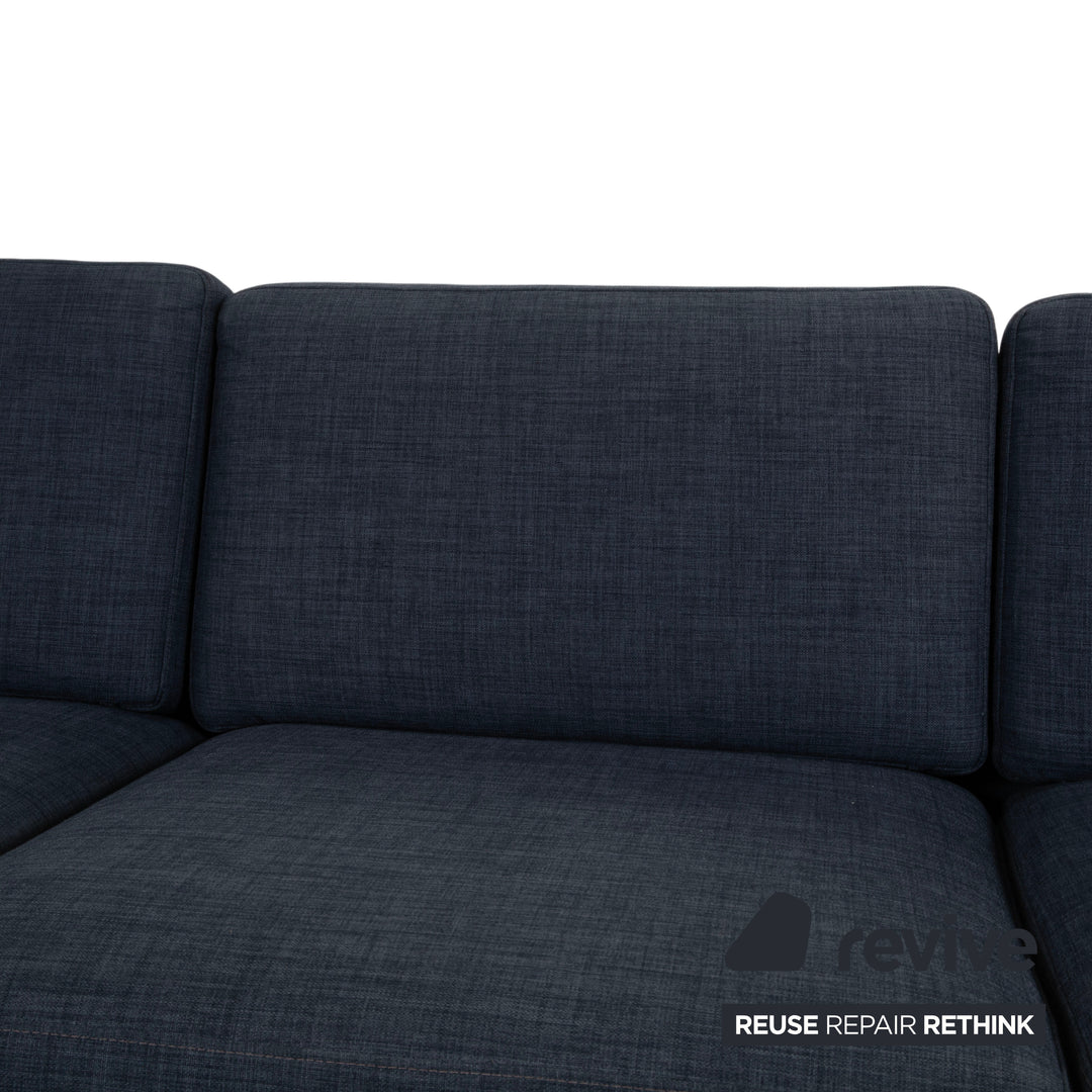 Bolia Scandinavia Stoff Ecksofa Blau Sofa Couch
