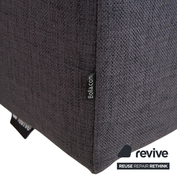 Bolia Scandinavia Stoff Ecksofa Grau Blau Sofa Couch