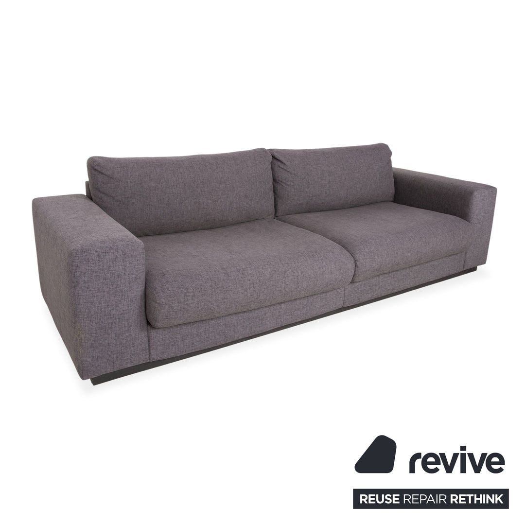 Bolia Sepia Stoff Sofa Hocker Grau Couch