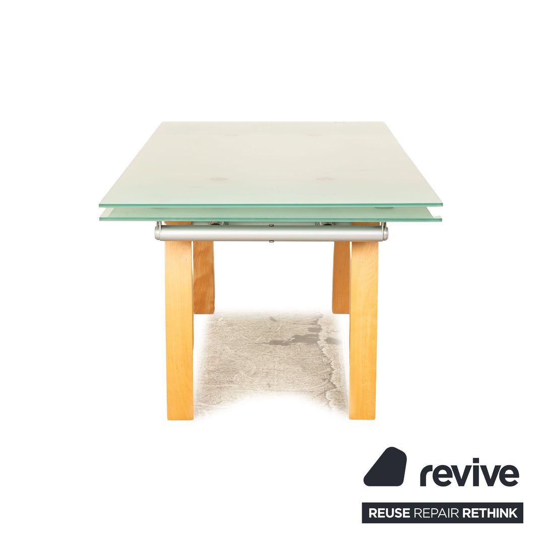 Table à manger en verre Bonaldo Blitz extensible 200/300 x 80 x 100 cm