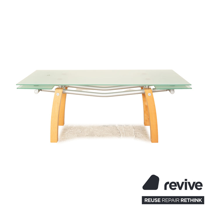 Table à manger en verre Bonaldo Blitz extensible 200/300 x 80 x 100 cm