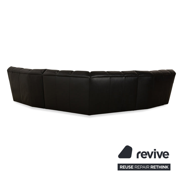 Bretz Cloud 7 Leather Corner Sofa Black Sofa Couch