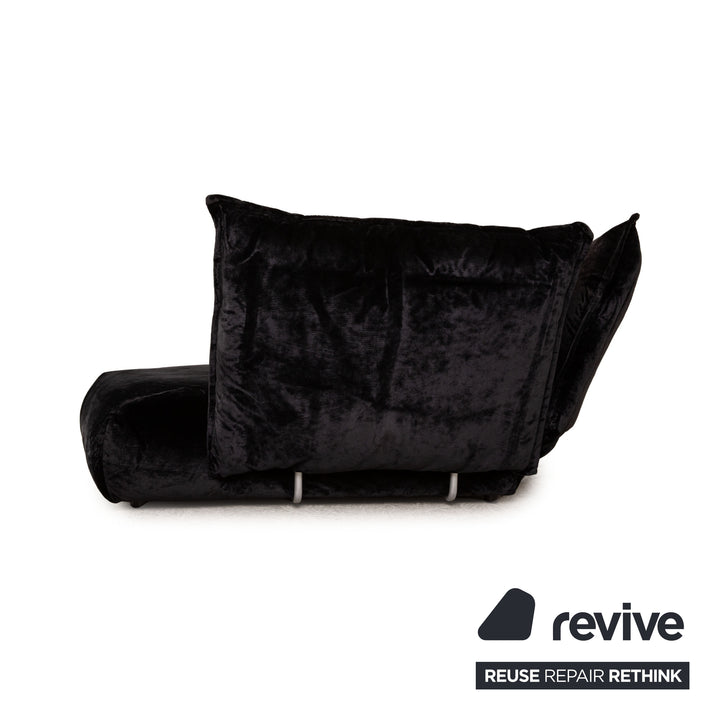 Canapé d'angle en tissu Bretz Matilda, canapé noir