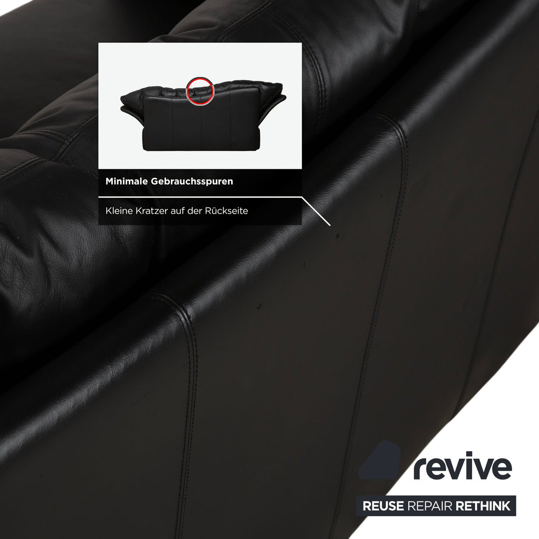 Brühl Prelude Two-Seater Sofa Black